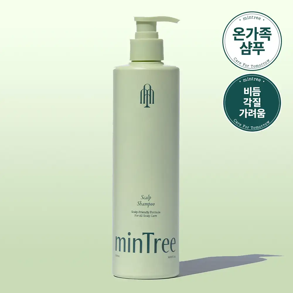 [탈모증상완화] 민트리 두피 샴푸 500ml